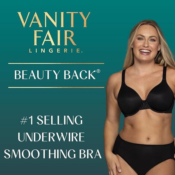 🩷🩷Vanity Fair Beauty Back Full Figure Underwire Bra 76380 36DD NWT - Picture 6 of 7